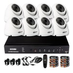 ZOSI CCTV Video Überwachungskamera Set Lieferumfang